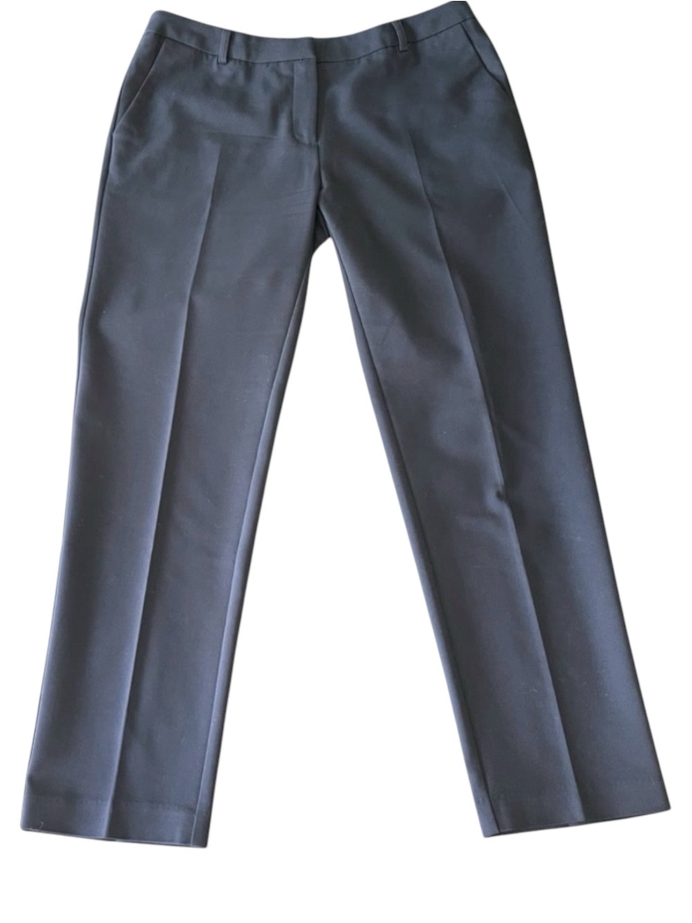 Orsay Navy Flat Front Tapered Leg Ankle Pant (10)